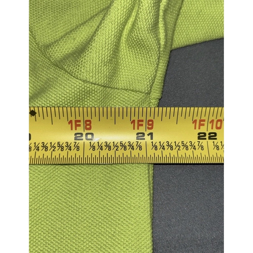 Wimbledon Polo Shirt Mens Large Green Pique Tennis Ralph Lauren Custom Fit - Picture 8 of 9